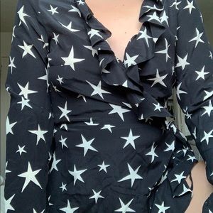 Realisation Par Wrap Mini Dress